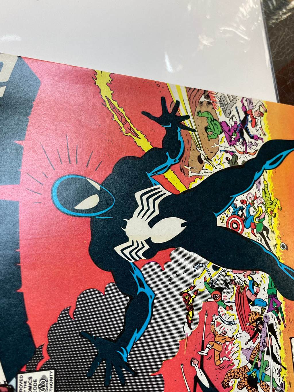 Secret Wars #8 Newsstand -1st Black Symbiote- 0597 (Marvel, Comics) product image 18, provided for visual reference and