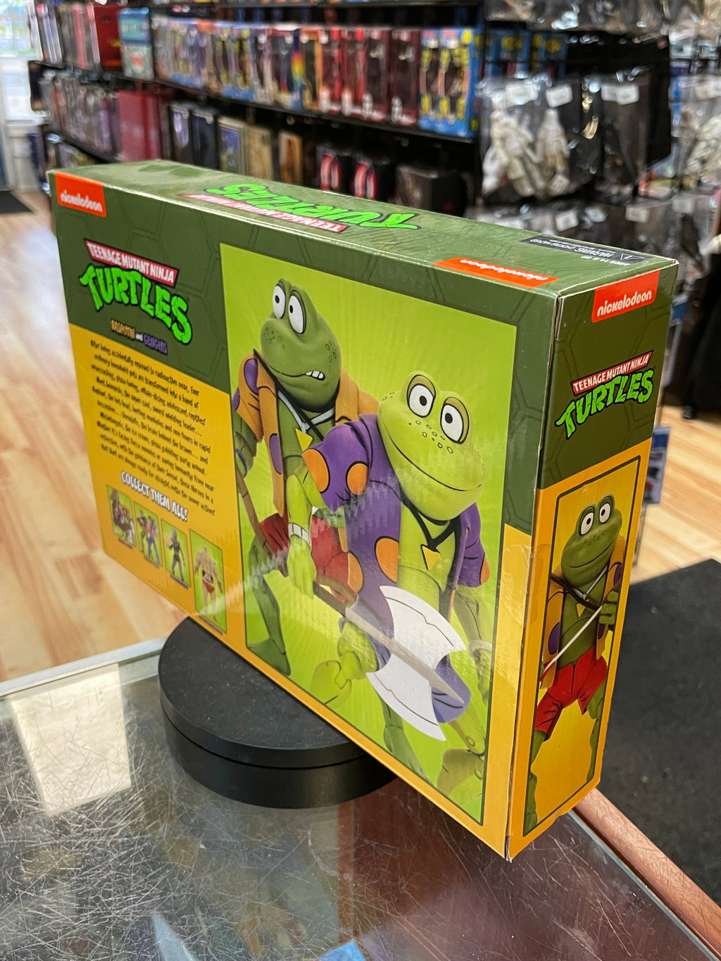 Rasputin & Genghis (TMNT Ninja Turtles, NECA) **SEALED** product image 4, provided for visual reference and product detail