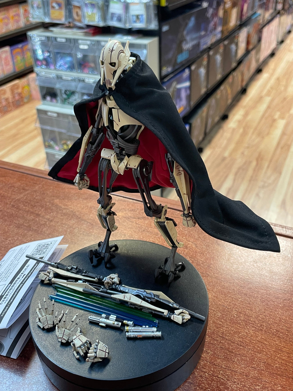 General Grievous (Star Wars Revenge Of The Sith, Bandai SH Figuarts) COMPLETE product image 7, provided for visual reference