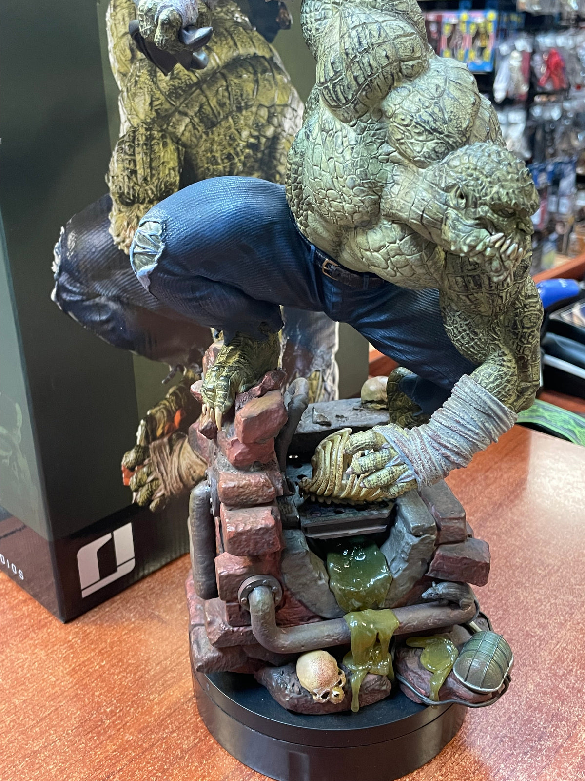 Killer Croc BDS Art Scale 1/10 (DC Comics, Iron Studios) COMPLETE product image 10, provided for visual reference and