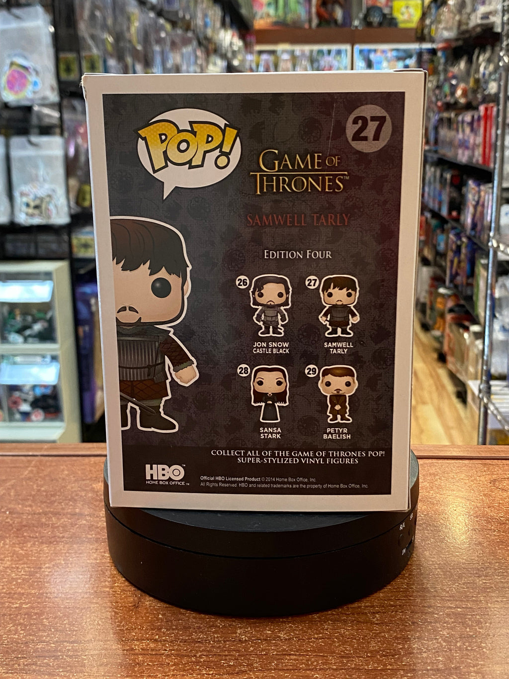 Samwell Tarly #27 (Funko Pop, Game of Thrones) product image 3, provided for visual reference and product detail review