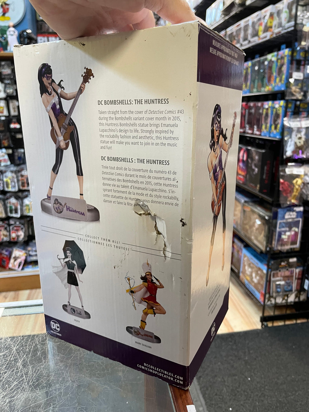 The Huntress DC Bombshells Statue (DC Collectibles, DC Direct) COMPLETE product image 15, provided for visual reference and