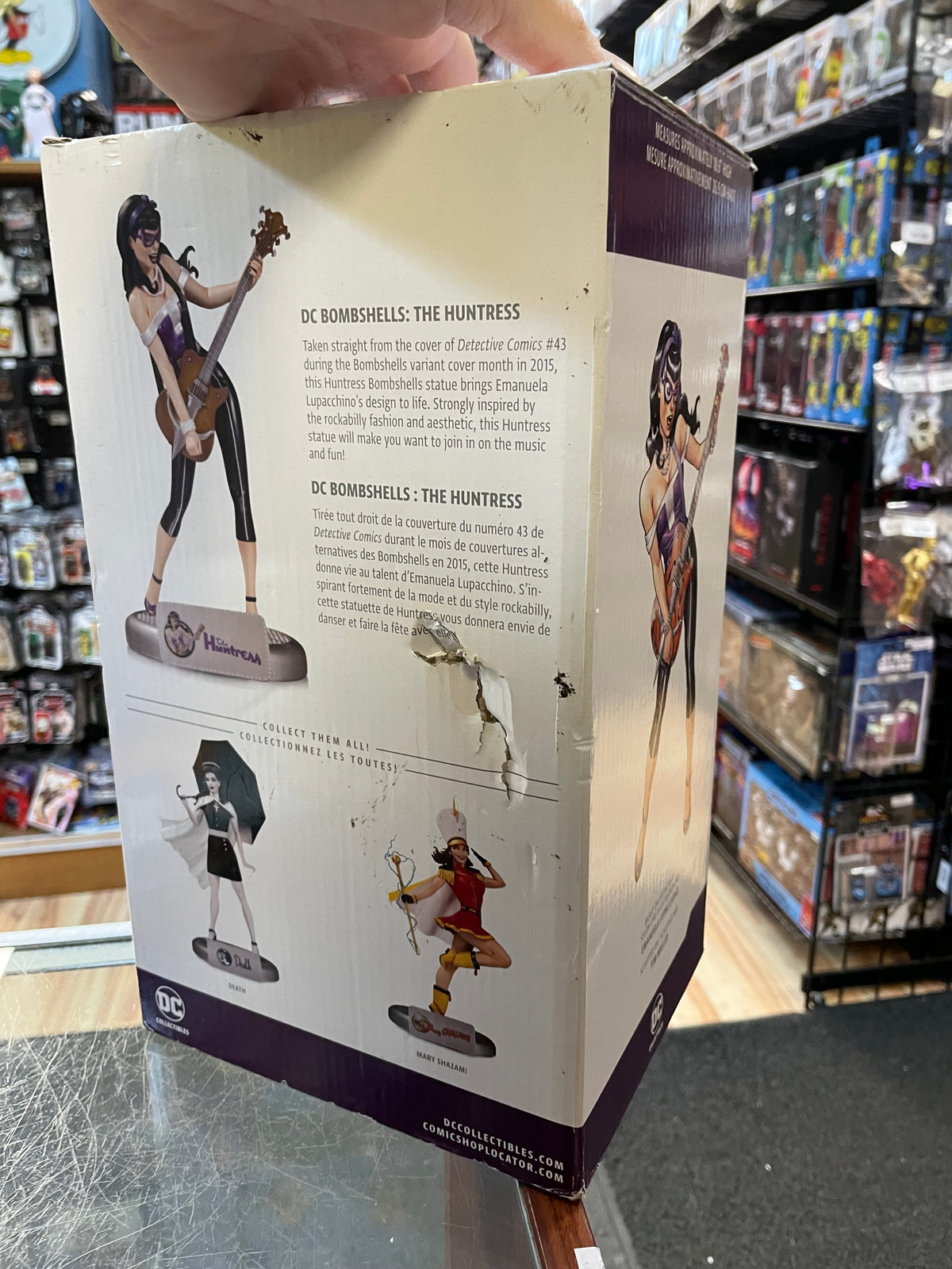 The Huntress DC Bombshells Statue (DC Collectibles, DC Direct) COMPLETE product image 15, provided for visual reference and
