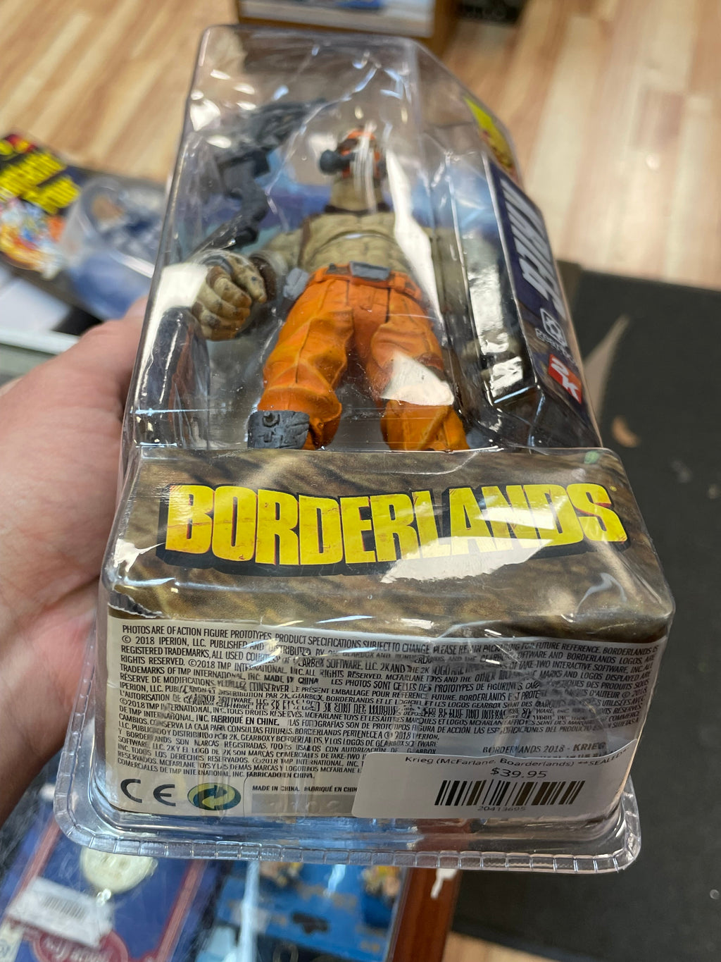 Krieg (McFarlane, Boarderlands) **SEALED** product image 7, provided for visual reference and product detail review