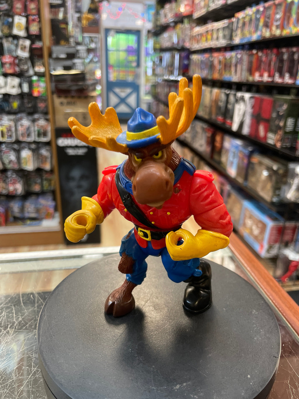 Monty Moose (Vintage TMNT Ninja Turtles, Playmates) **LOOSE** product image 3, provided for visual reference and product