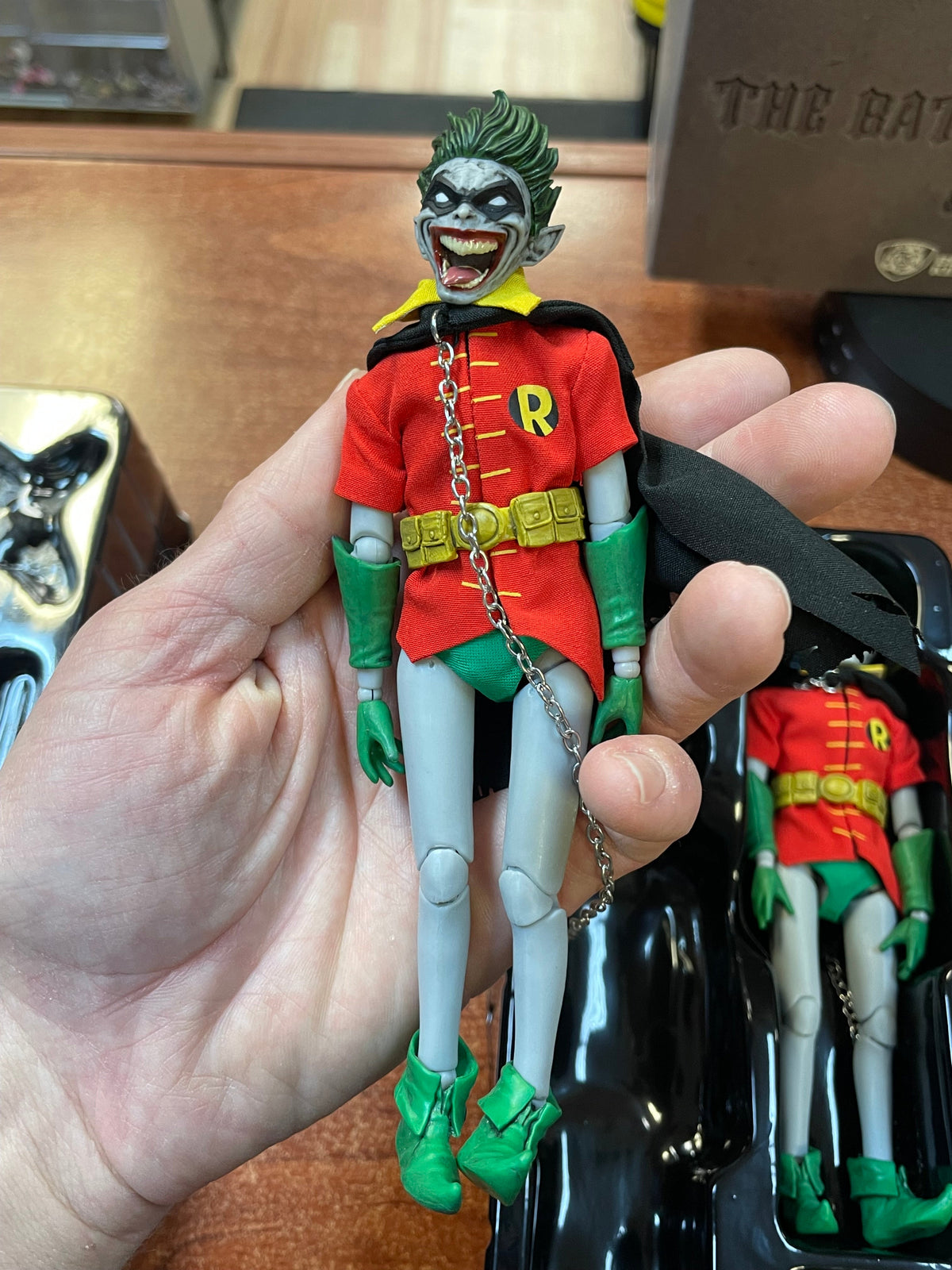 Batman Who Laughs & Robin DAH-063DX (Beast Kingdom, DC) COMPLETE product image 18, provided for visual reference and product