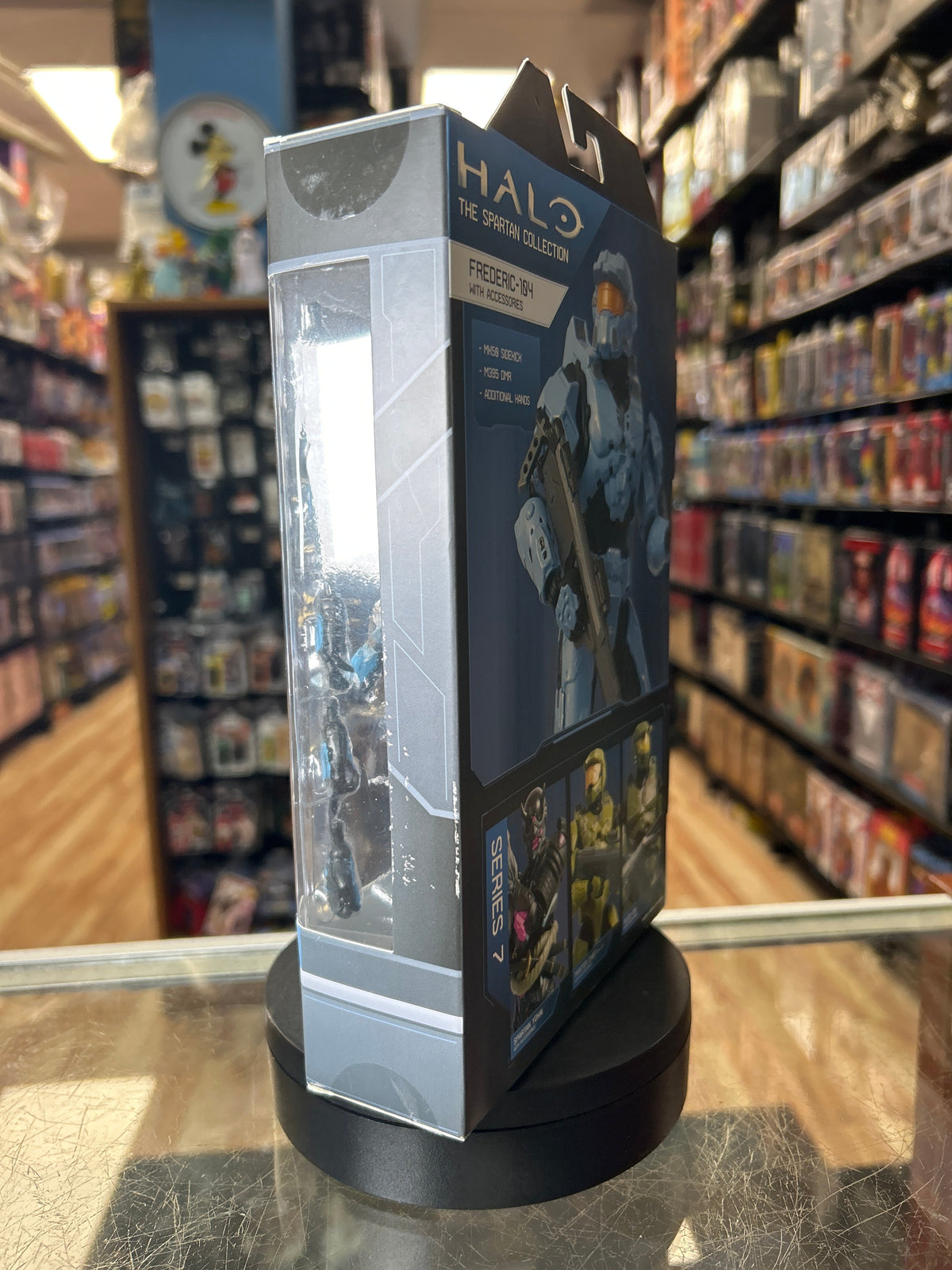 Frederic-104 -Spartan Collection- (Halo, Jazwares) **SEALED** product image 5, provided for visual reference and product