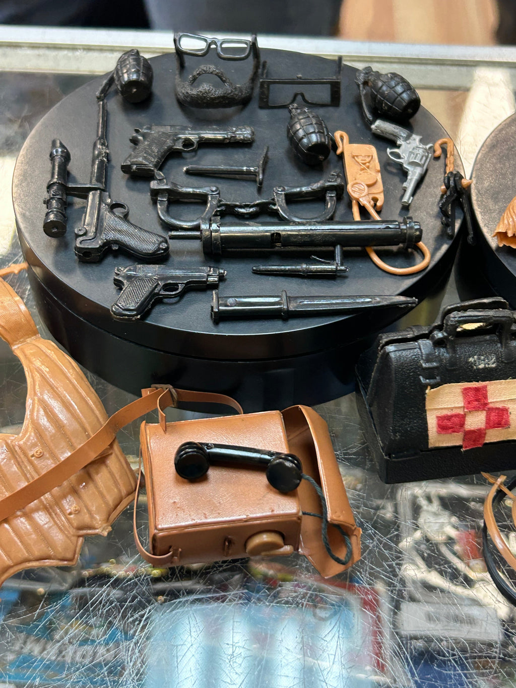 Double Agent with Accessories (Vintage Mike Hazard, Marx Toys) Loose product image 7, provided for visual reference and