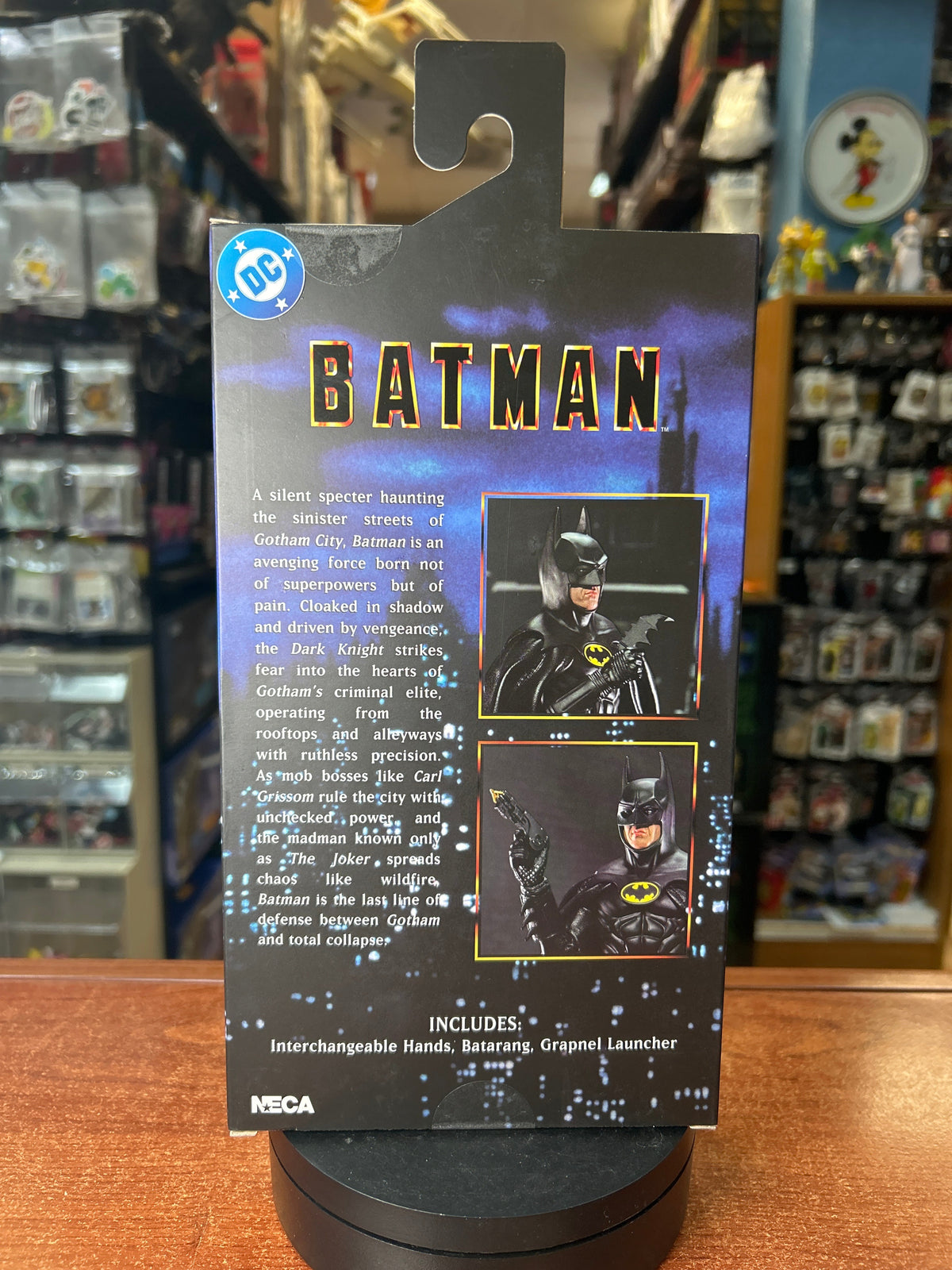 Michael Keaton Batman -1989 Movie- (NECA, DC Batman ) **SEALED** product image 3, provided for visual reference and product