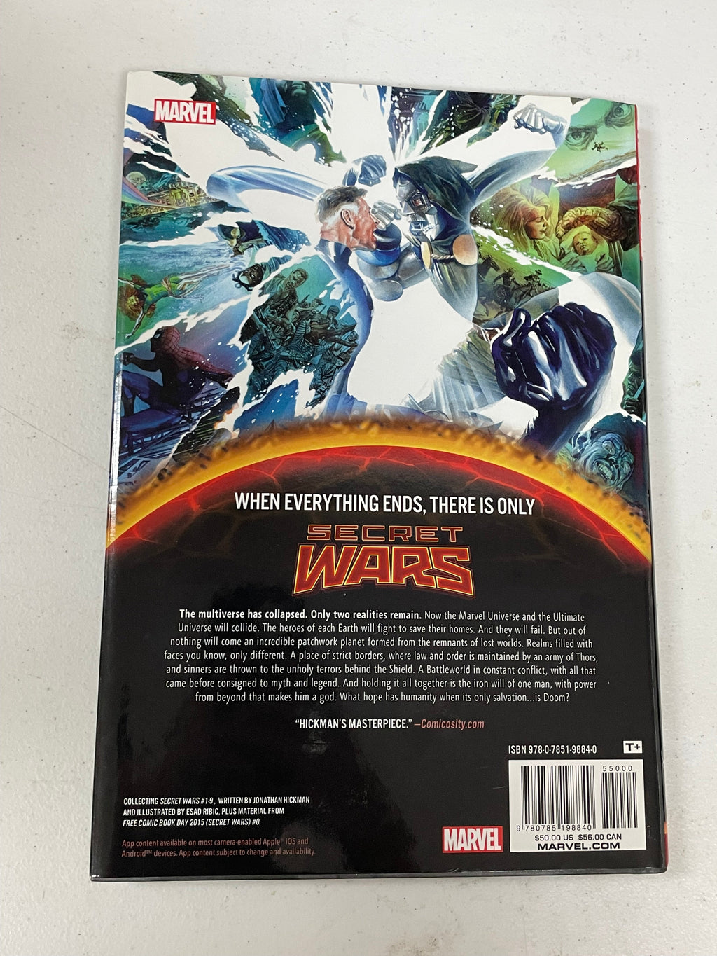 Secret Wars #1-9 (Marvel Trade Hardback) product image 13, provided for visual reference and product detail review