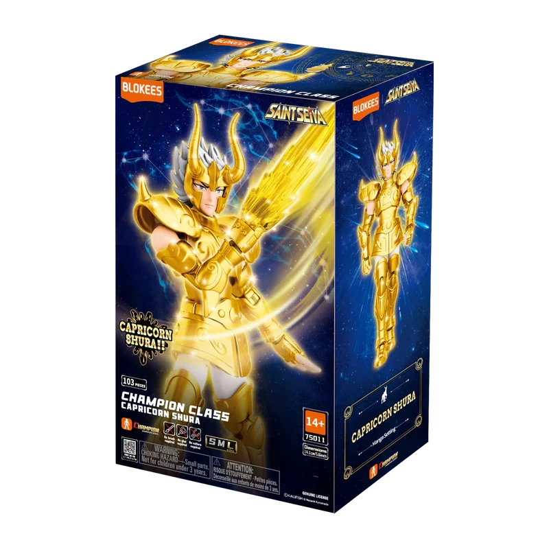Capircorn Shura Champion Class (Saint Seiya, Blokees) SEALED product image 1, provided for visual reference and product