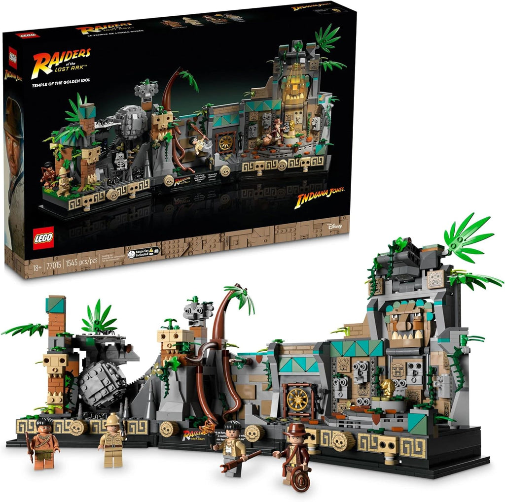77015 LEGO Indiana Jones: Temple of the Golden Idol (Retired) (New Sealed) product image 1, provided for visual reference
