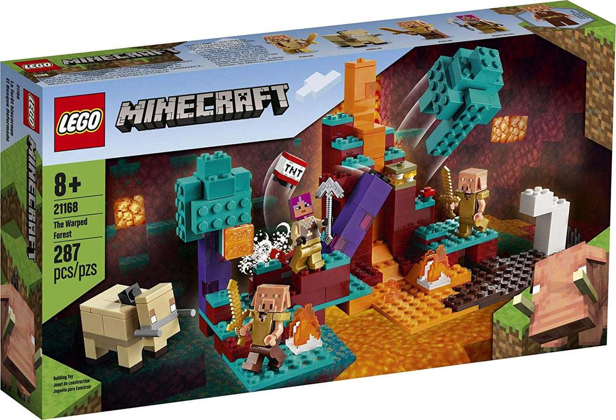 21168 LEGO Minecraft: The Warped Forest (Retired) (New Sealed) product image 1, provided for visual reference and product