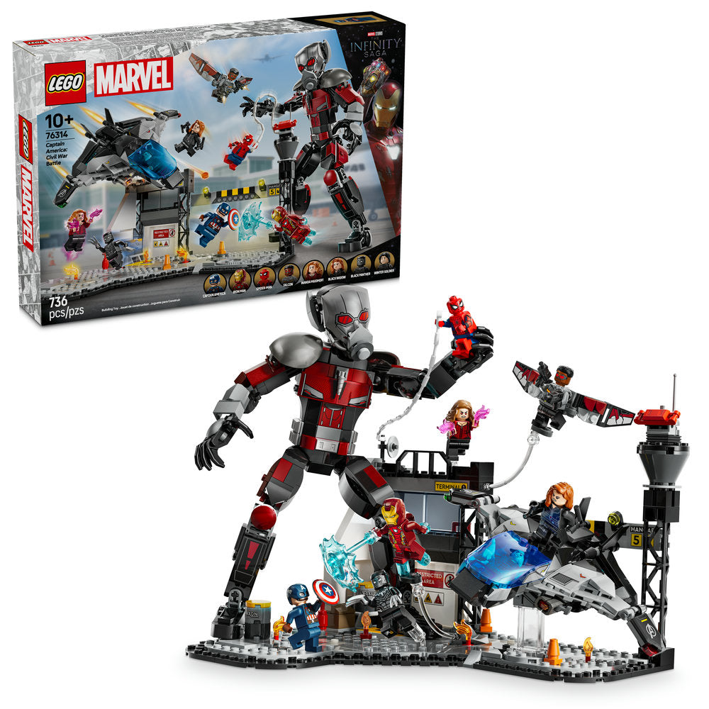 76314 Captain America: Civil War Action Battle product image 1, provided for visual reference and product detail review