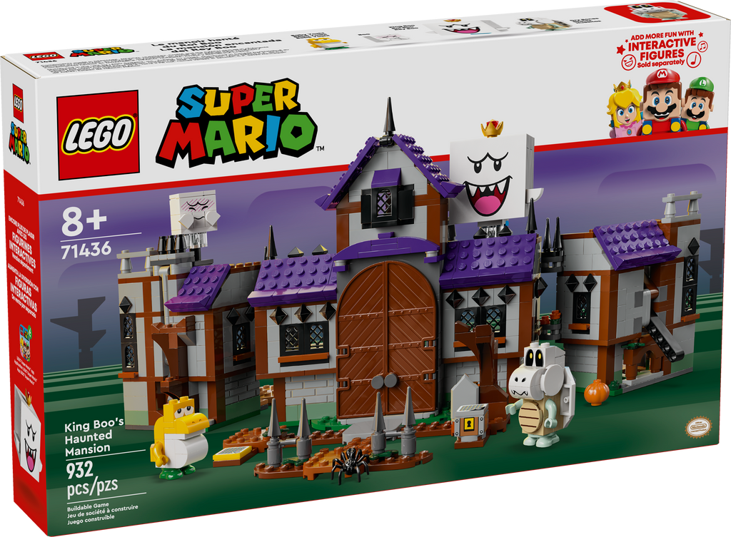 71436 LEGO Super Mario: King Boo's Haunted Mansion product image 3, provided for visual reference and product detail review