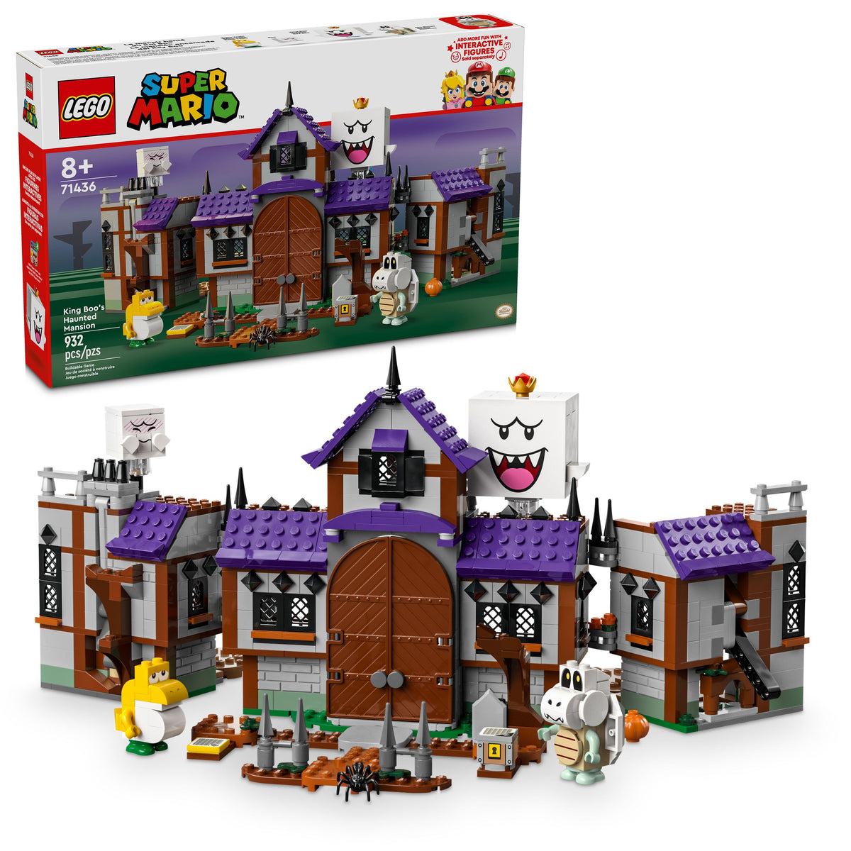 71436 LEGO Super Mario: King Boo's Haunted Mansion product image 2, provided for visual reference and product detail review