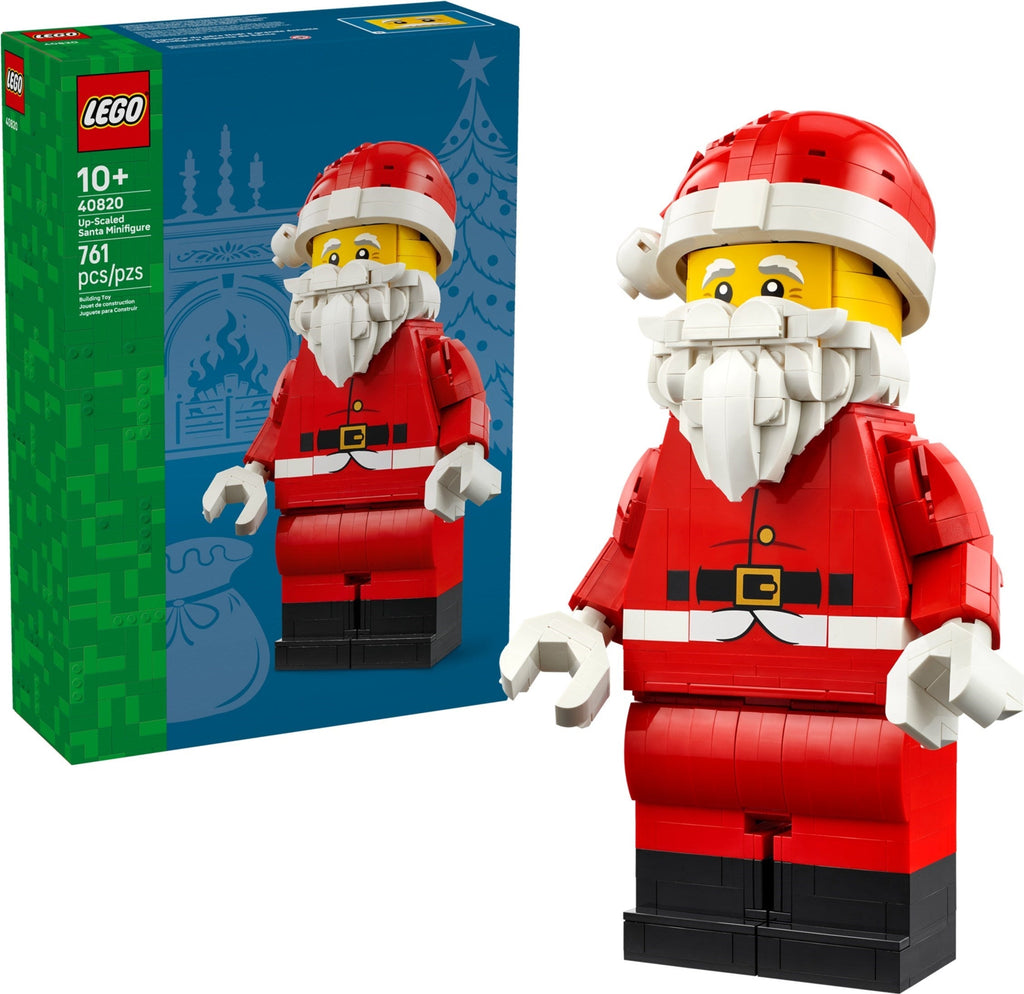 40820 Up-Scaled Santa Minifigure product image 1, provided for visual reference and product detail review