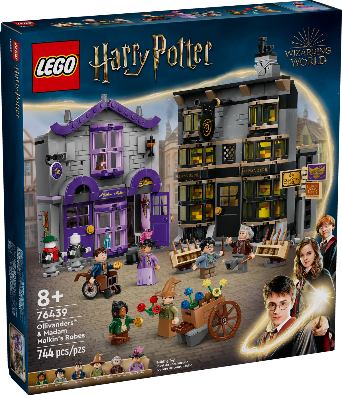 76439 Ollivanders™ & Madam Malkin's Robes (Retired) (New Sealed) product image 2, provided for visual reference and product
