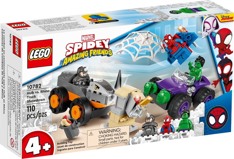10782 Hulk vs. Rhino Truck Showdown (Retired) (Certified Complete) product image 1, provided for visual reference and