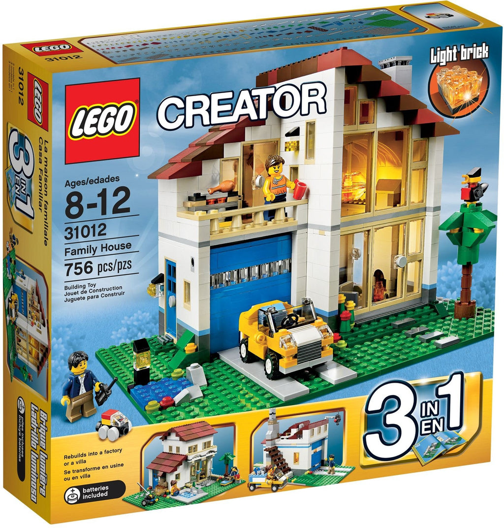 31012 Creator Family House (Retired) (Certified Complete) product image 1, provided for visual reference and product detail