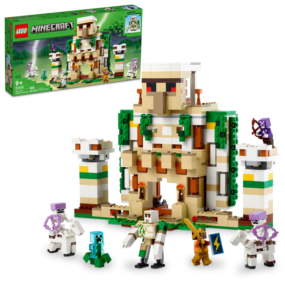 21250 The Iron Golem Fortress (Retired) (Certified Complete) product image 1, provided for visual reference and product