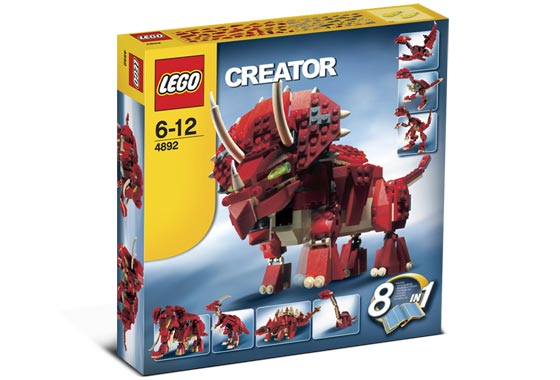 4892 LEGO Creator: Prehistoric Power (Retired) (New Sealed) product image 1, provided for visual reference and product
