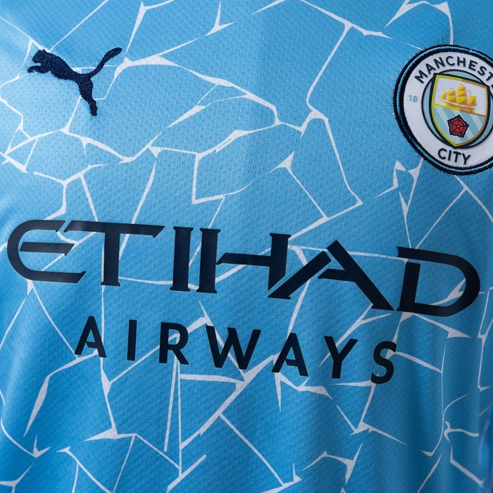 Manchester City Home Jersey 2020-21 Retro Football Kit product image 8