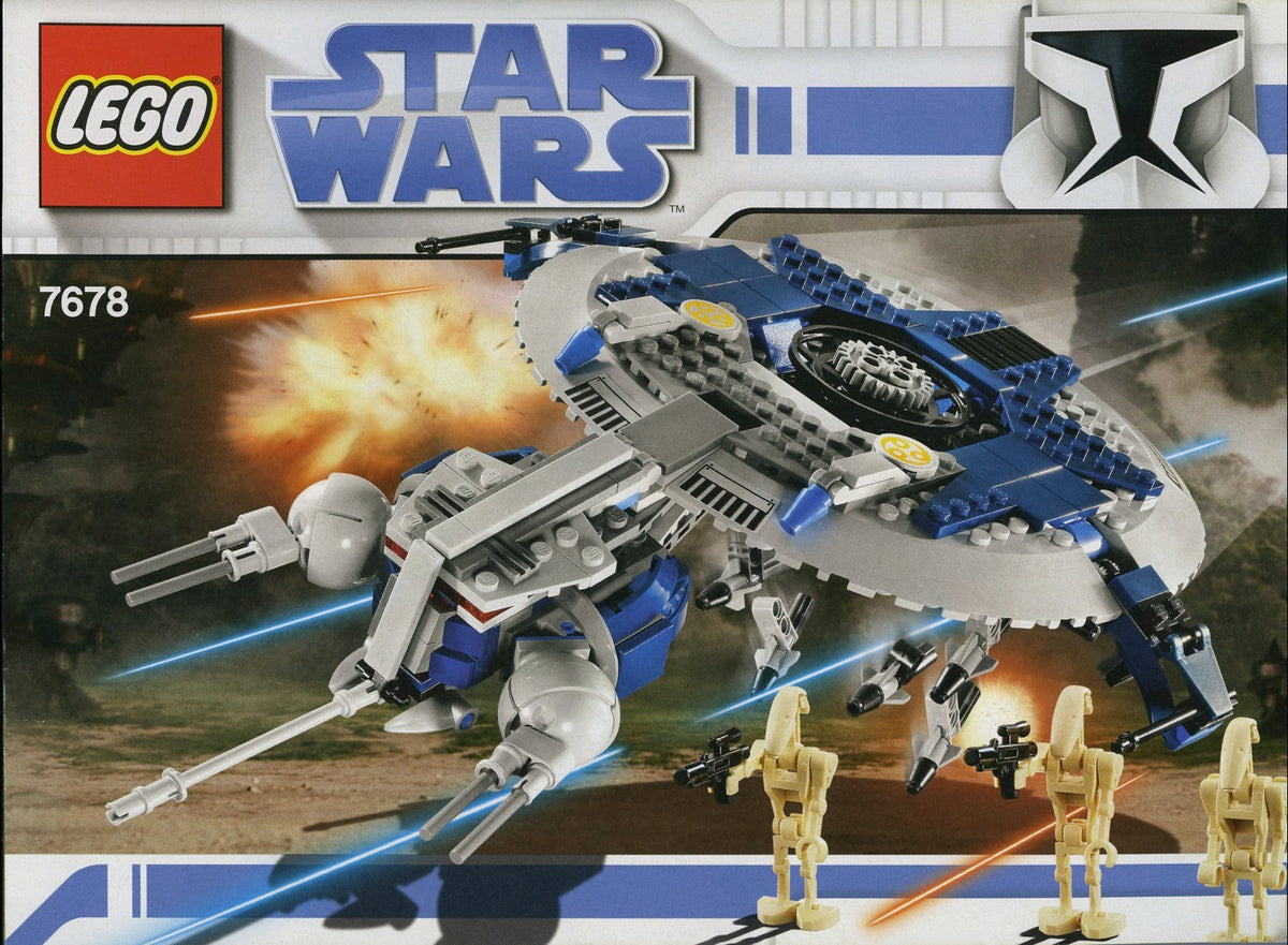 7678 LEGO Star Wars: Droid Gunship (Retired) (Certified Complete) product image 3, provided for visual reference and product
