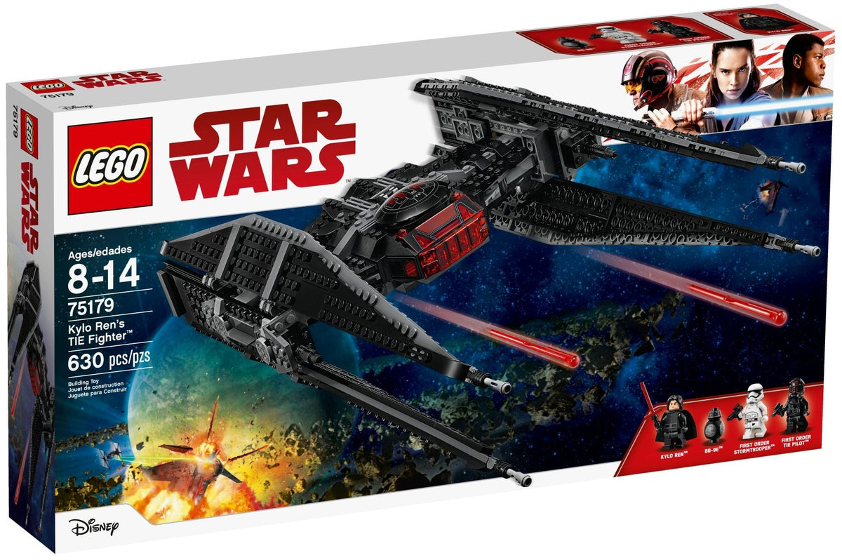 75179 Kylo Ren's TIE Fighter (Retired) (Certified Complete) product image 3, provided for visual reference and product