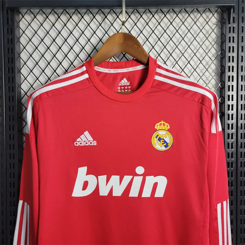 Retro Real Madrid Third Jersey 2011 2012 Football Kits Long product image 6