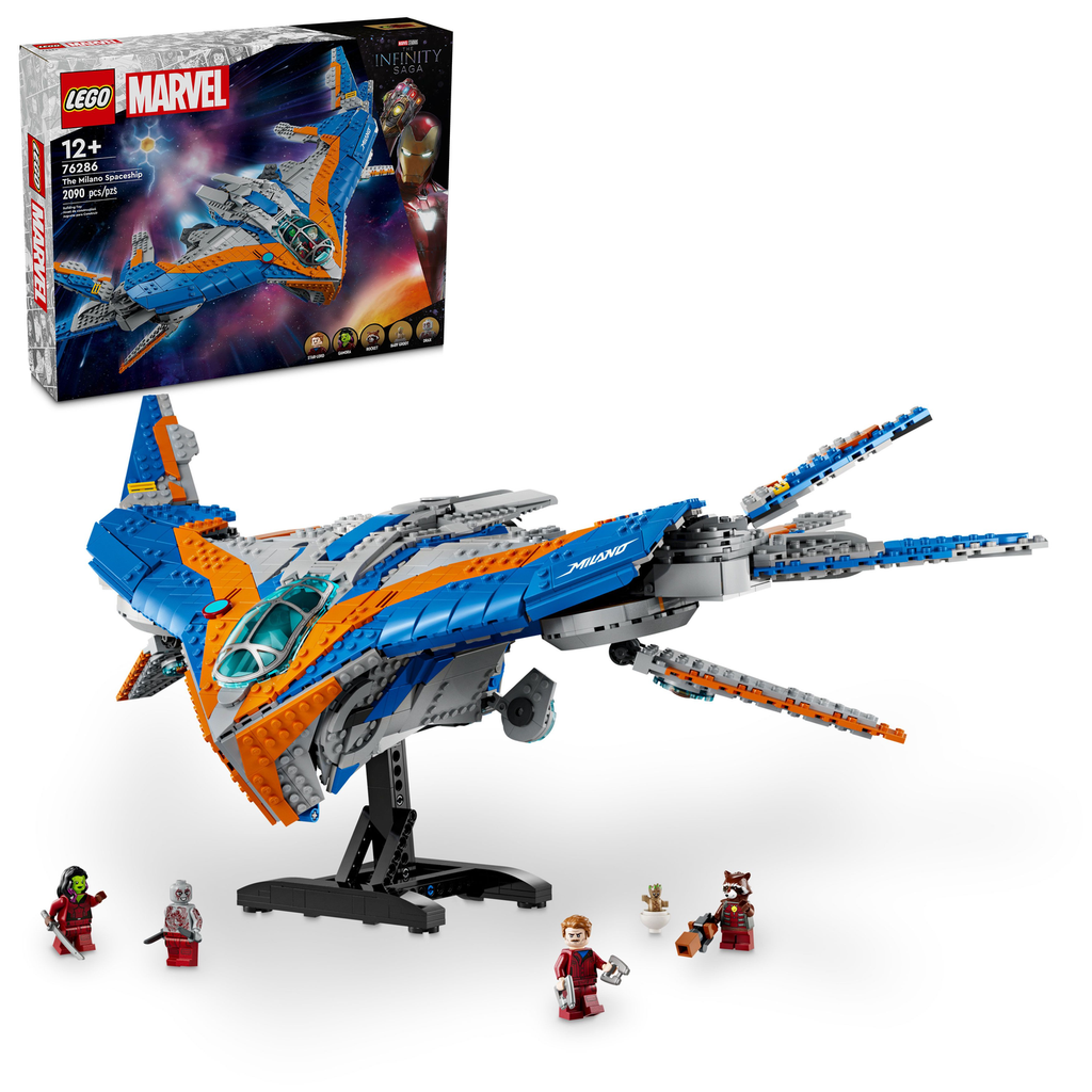 76286 LEGO Marvel: Guardians of the Galaxy: The Milano Spaceship product image 2, provided for visual reference and product