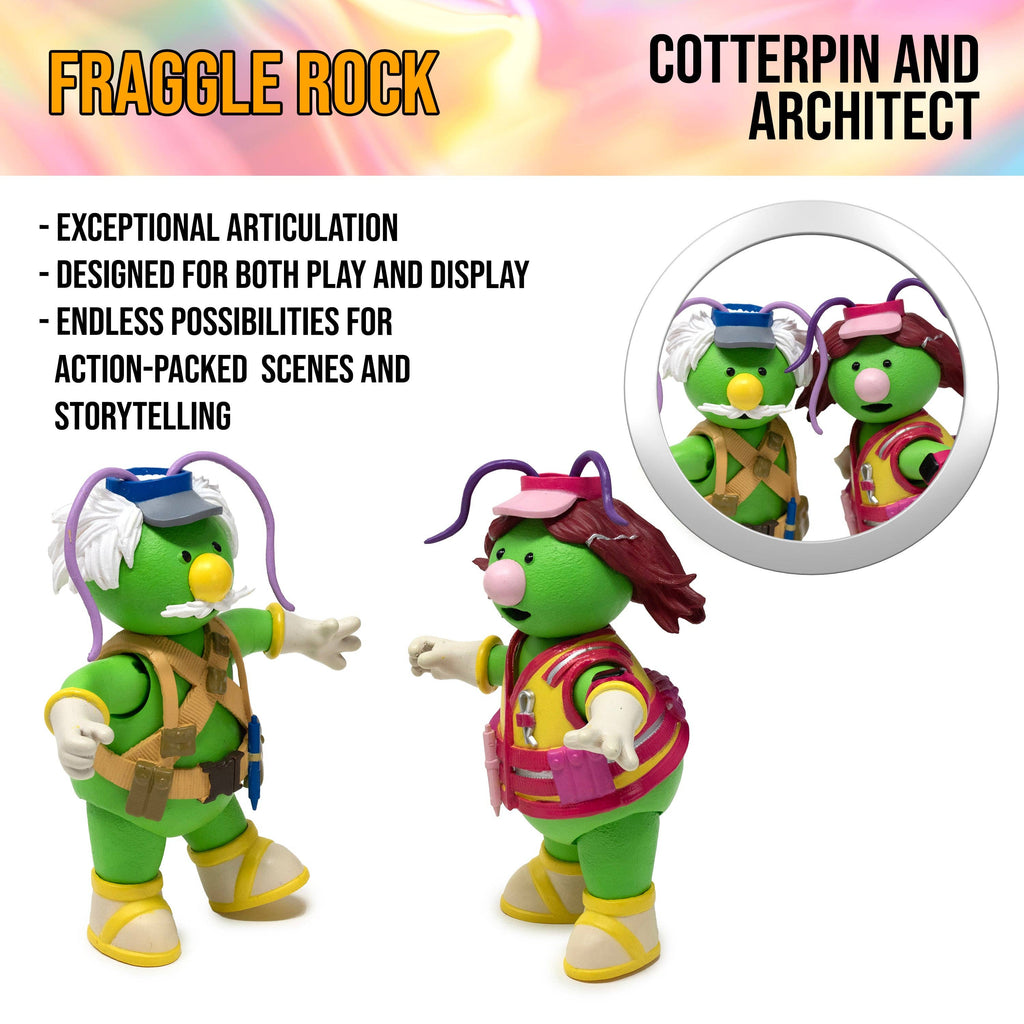 Architect & Cotterpin Doozer (Fraggle Rock, Boss Fight Studio) product image 6, provided for visual reference and product