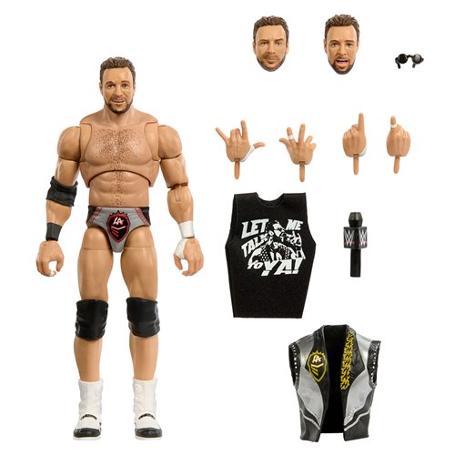 LA Knight (WWE Ultimate Elites, Mattel) product image 2, provided for visual reference and product detail review