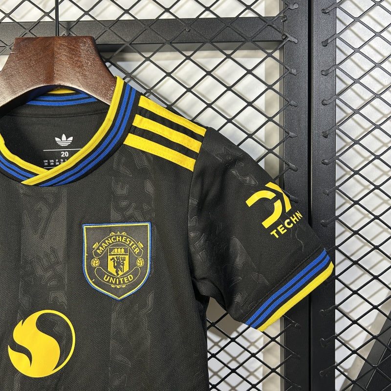 Kids Manchester United Jersey 25/26 Third Football Kit product image 5