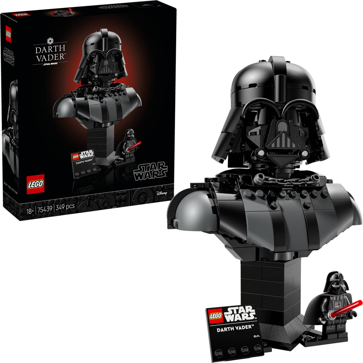 75439 Darth Vader™ Bust product image 1, provided for visual reference and product detail review