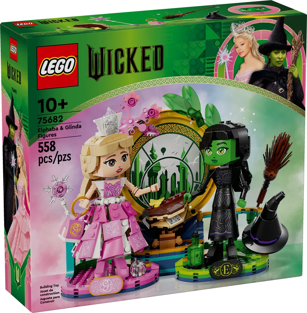 75682 Wicked Elphaba & Glinda Figures product image 3, provided for visual reference and product detail review