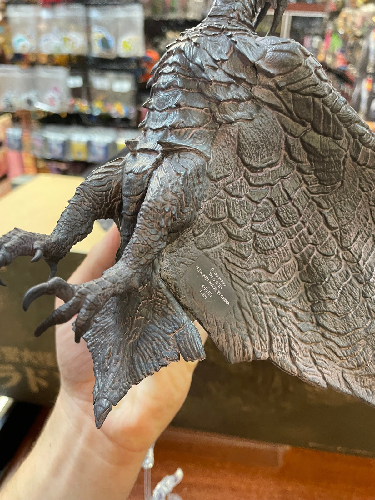 Rodan 2019 Pvc Figure Garage Toy (Godzilla II TOHO, X Plus Kaiju Series, Monsterverse) INCOMPLETE product image 6, provided
