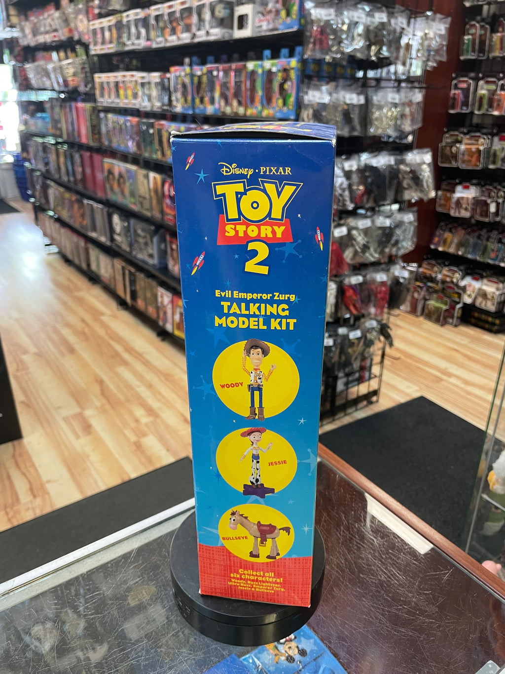 Talking Model Kit Evil Emperor Zurg (Vintage Toy Story, Think Way) **SEALED** product image 4, provided for visual reference
