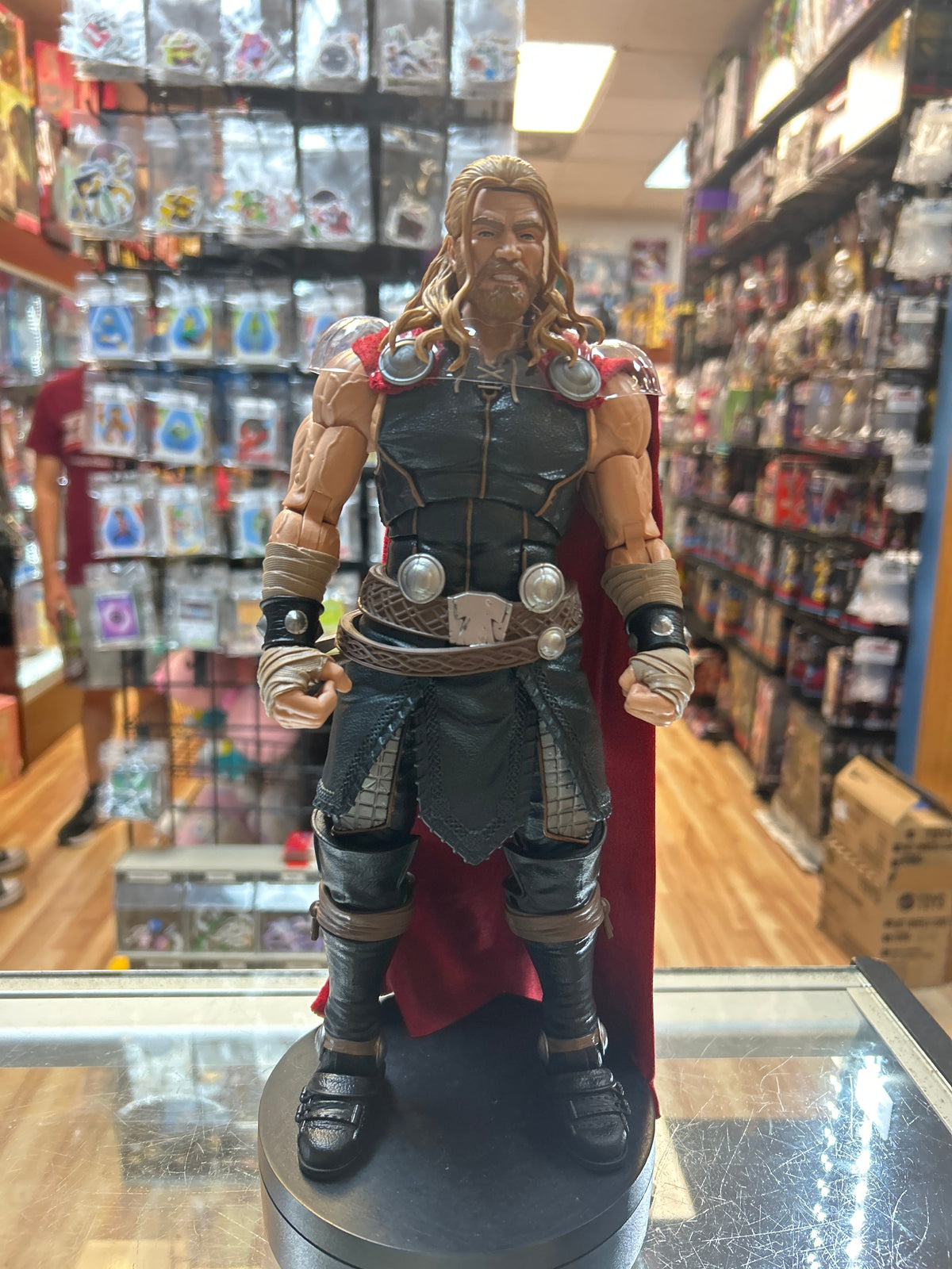 Thor -Deluxe 12"- (Marvel Legends, Hasbro) **COMPLETE** product image 3, provided for visual reference and product detail