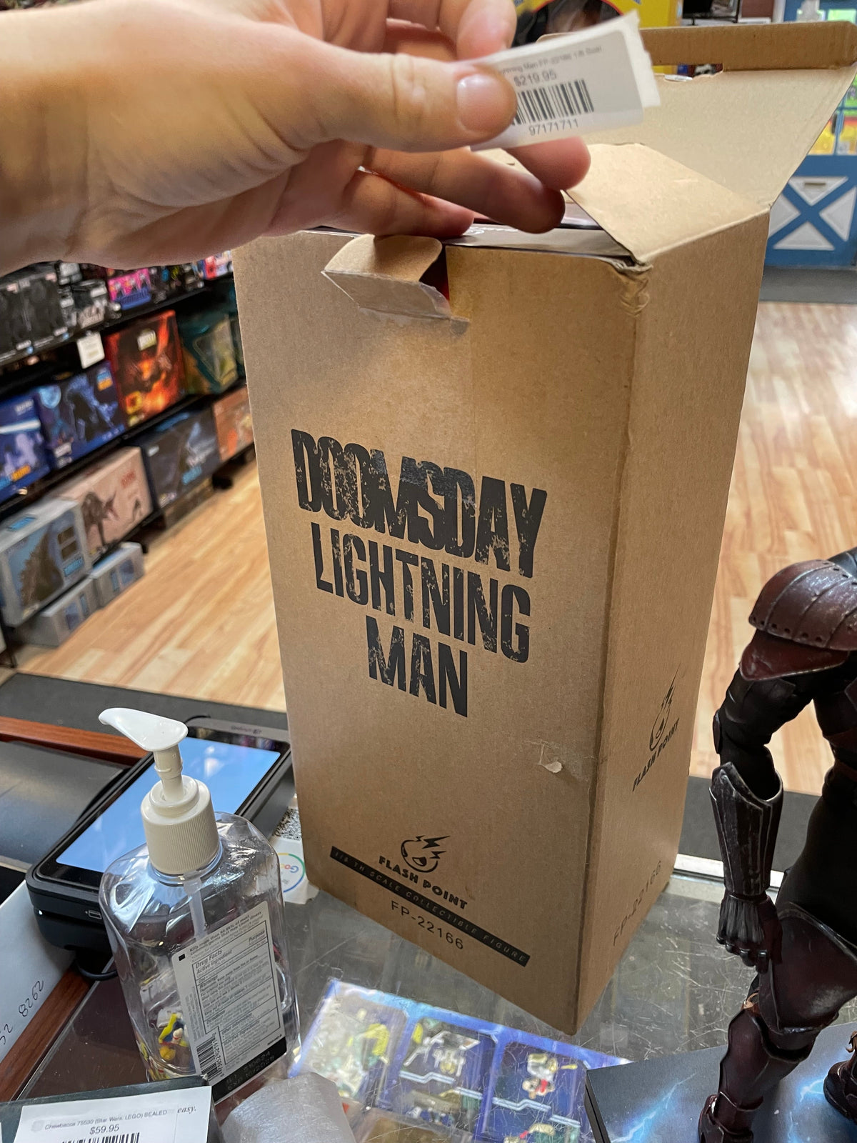 DoomsDay Lightning Man FP-22166 1/6 Scale (Flashpoint, Action Figure) COMPLETE product image 21, provided for visual