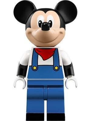 DIS042 Mickey Mouse - Blue Overalls, Red Bandana product image 1, provided for visual reference and product detail review