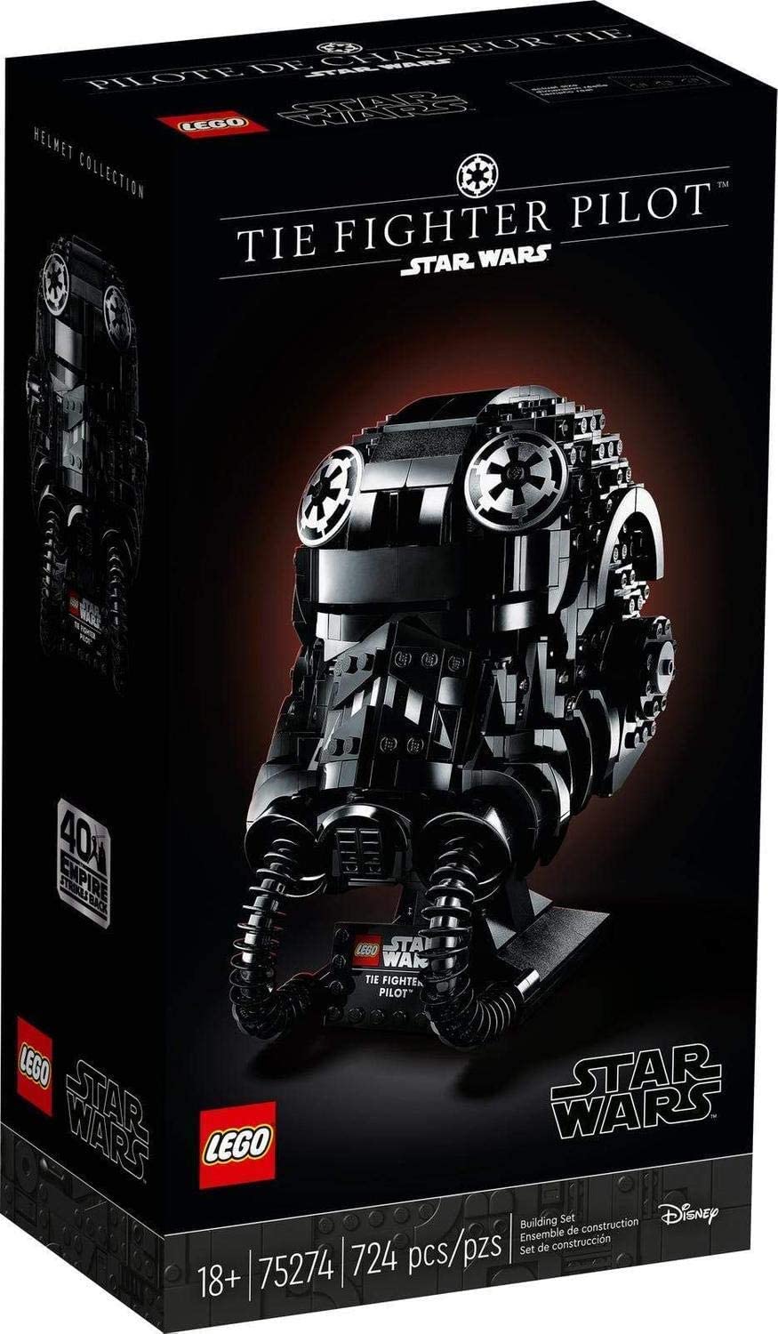 75274 LEGO Star Wars Tie Fighter Pilot (Retired) (Certified Complete) product image 1, provided for visual reference and