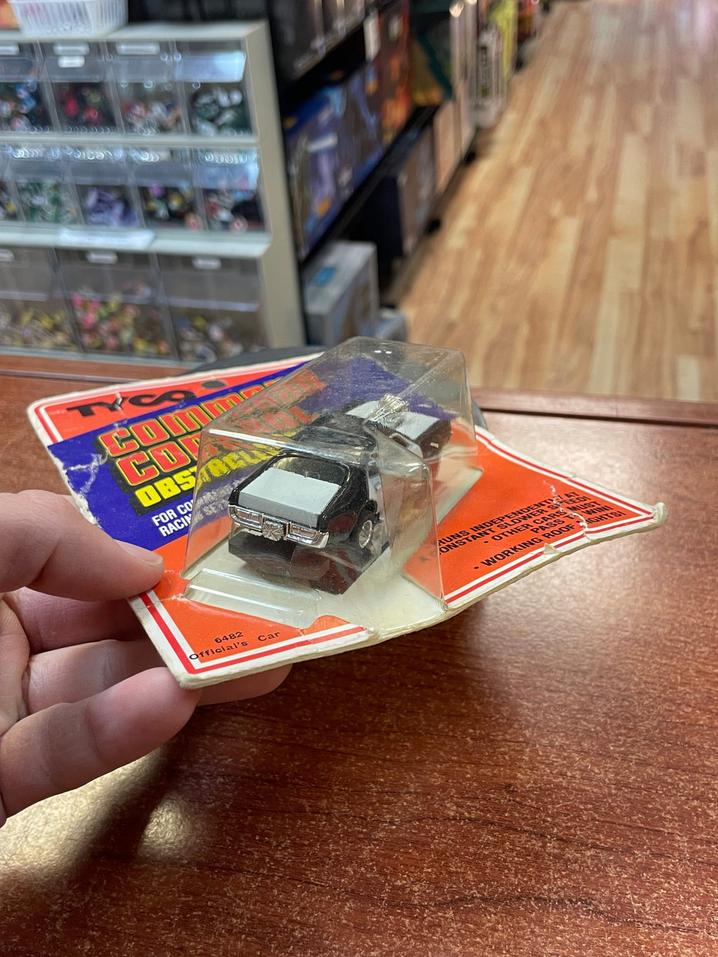 Officials Car 6482 Command Control (Vintage Slot Car, TYCO) SEALED product image 8, provided for visual reference and