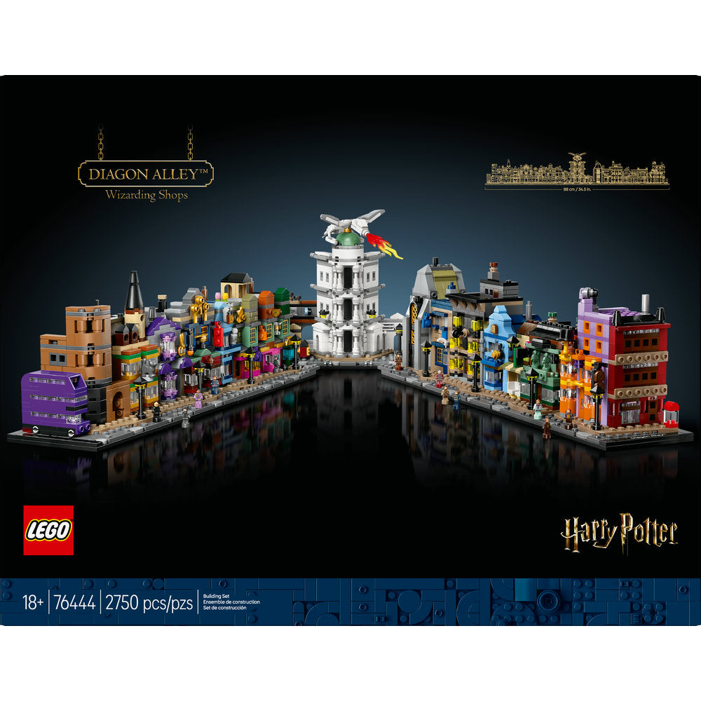 76444 Diagon Alley™ Wizarding Shops product image 2, provided for visual reference and product detail review