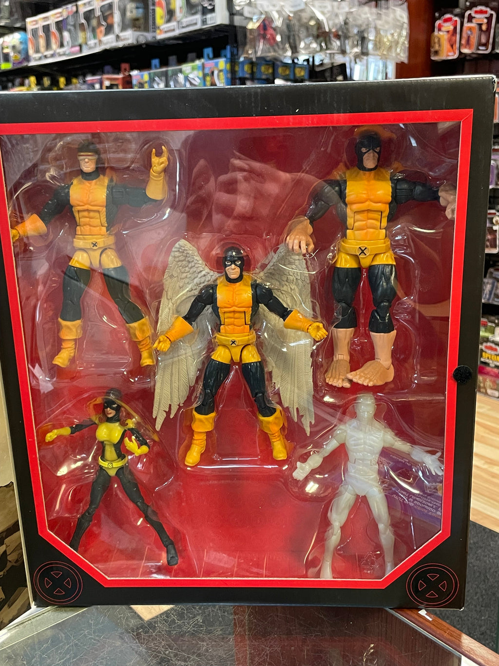 All New X-Men 5 Pack (Marvel Legends, Hasbro) COMPLETE product image 2, provided for visual reference and product detail