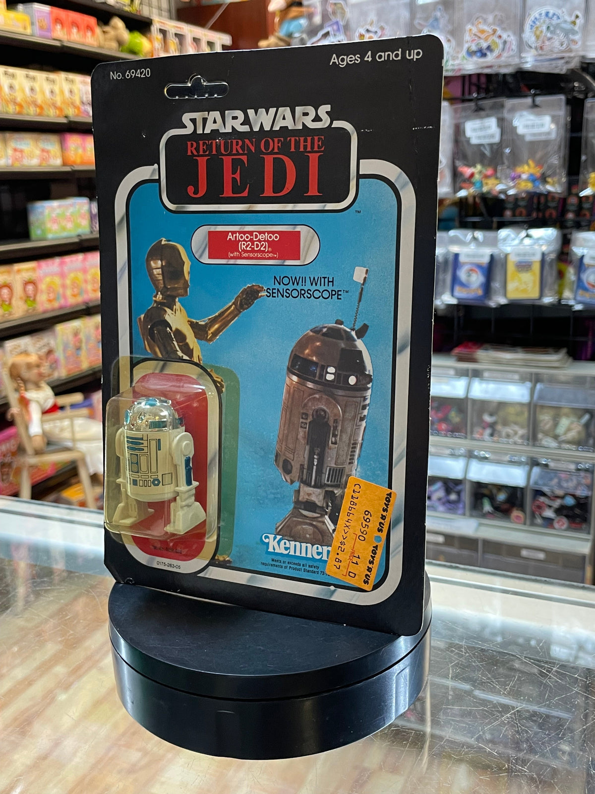 Sensorscope R2-D2 ROTJ 77 (Vintage Star Wars, Kenner) **SEALED** product image 4, provided for visual reference and product