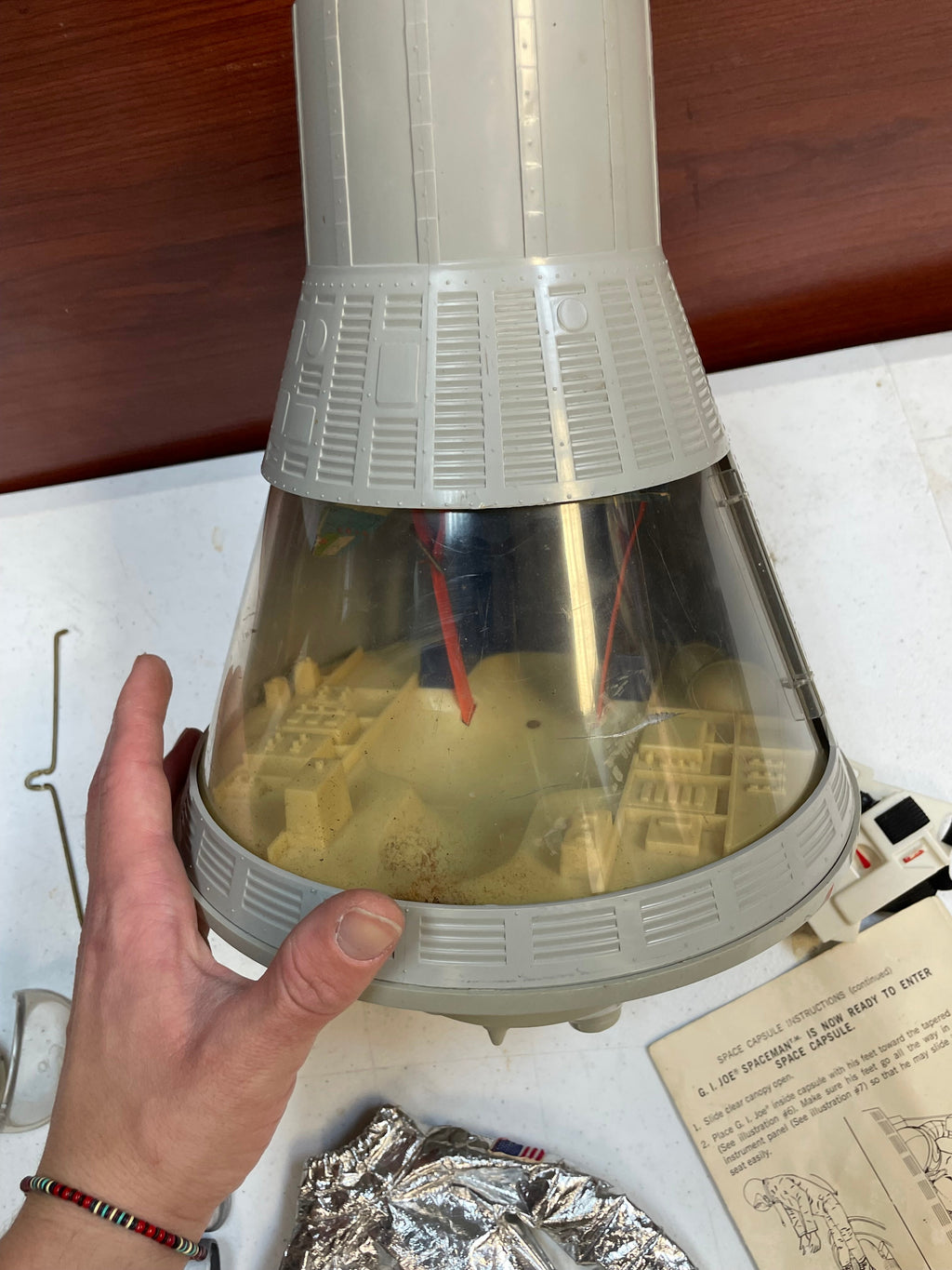 Space Walk Mystery (Vintage 12” GI Joe, Hasbro) **Original** product image 30, provided for visual reference and product