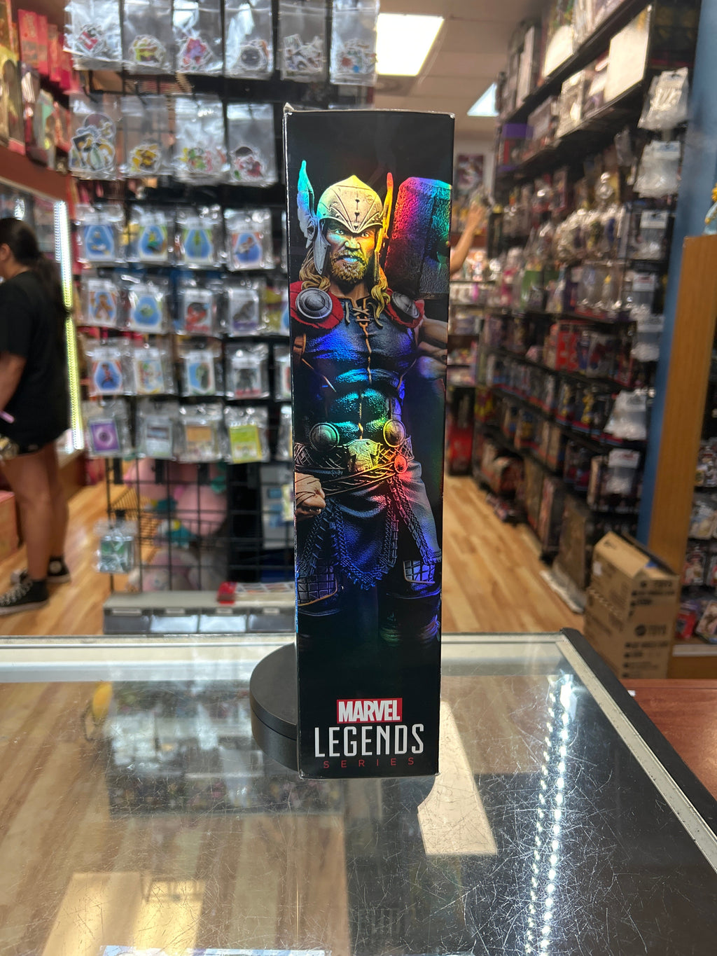 Thor -Deluxe 12"- (Marvel Legends, Hasbro) **COMPLETE** product image 8, provided for visual reference and product detail
