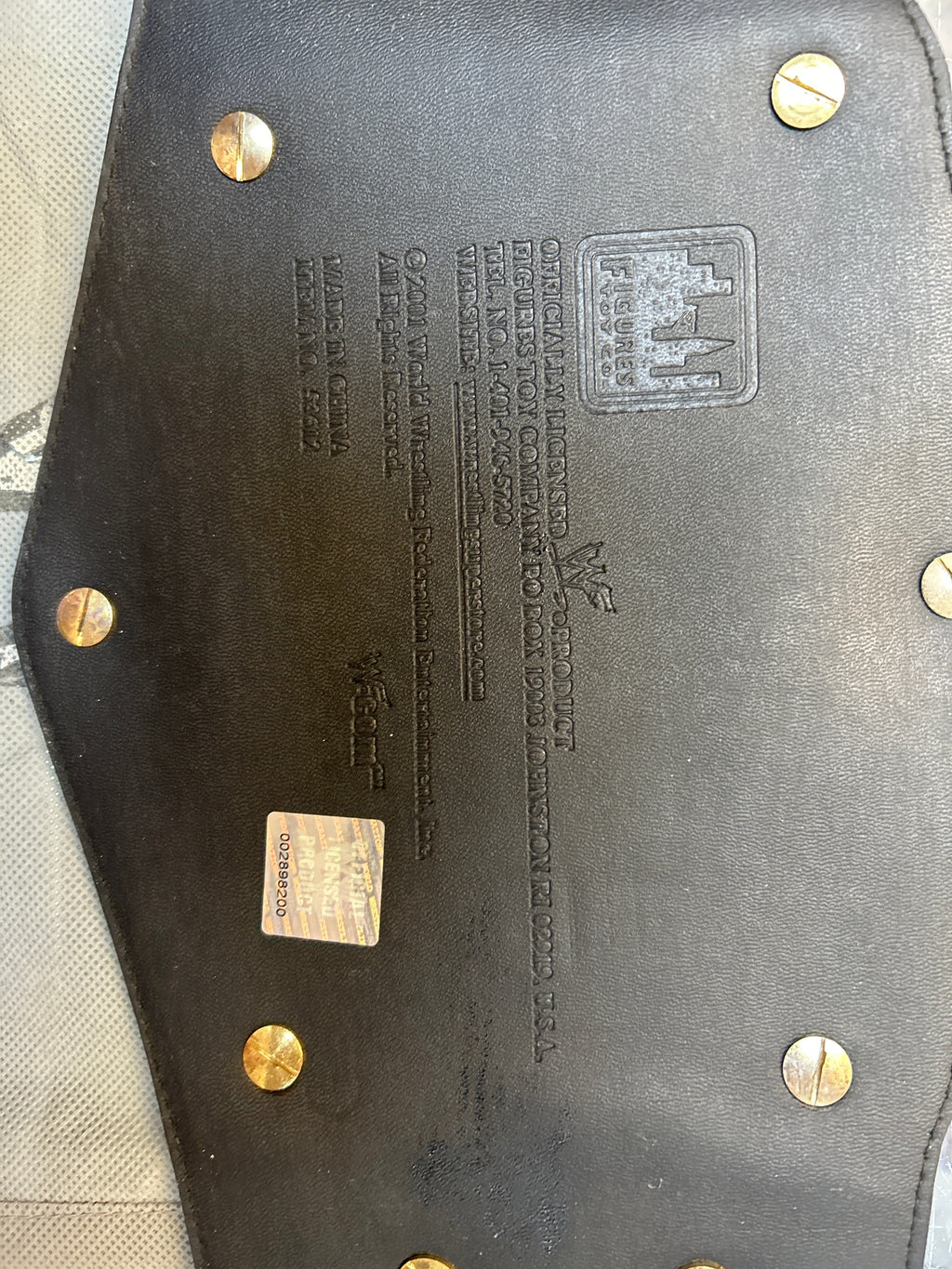 Light Heavyweight Championship Belt with Bag (Vintage WWF, Figures Toy Company) product image 5, provided for visual