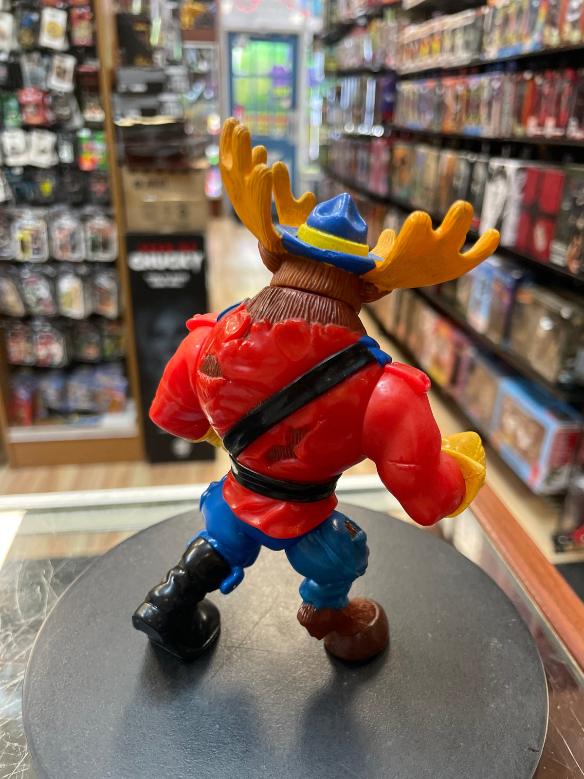 Monty Moose (Vintage TMNT Ninja Turtles, Playmates) **LOOSE** product image 5, provided for visual reference and product
